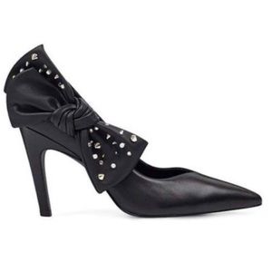 Nine West Studded Bow Pump Heels
